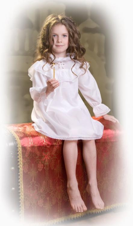 Сорочка крестильная детская